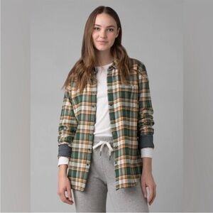 Prana golden canyon flannel soft pine